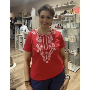 CAMISETA BORDADO CASHEMIR